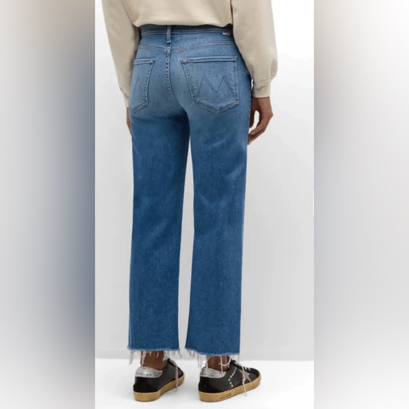 MOTHER The Mid Rise Rambler Zip Ankle Fray, size 25 - Picture 2 of 7